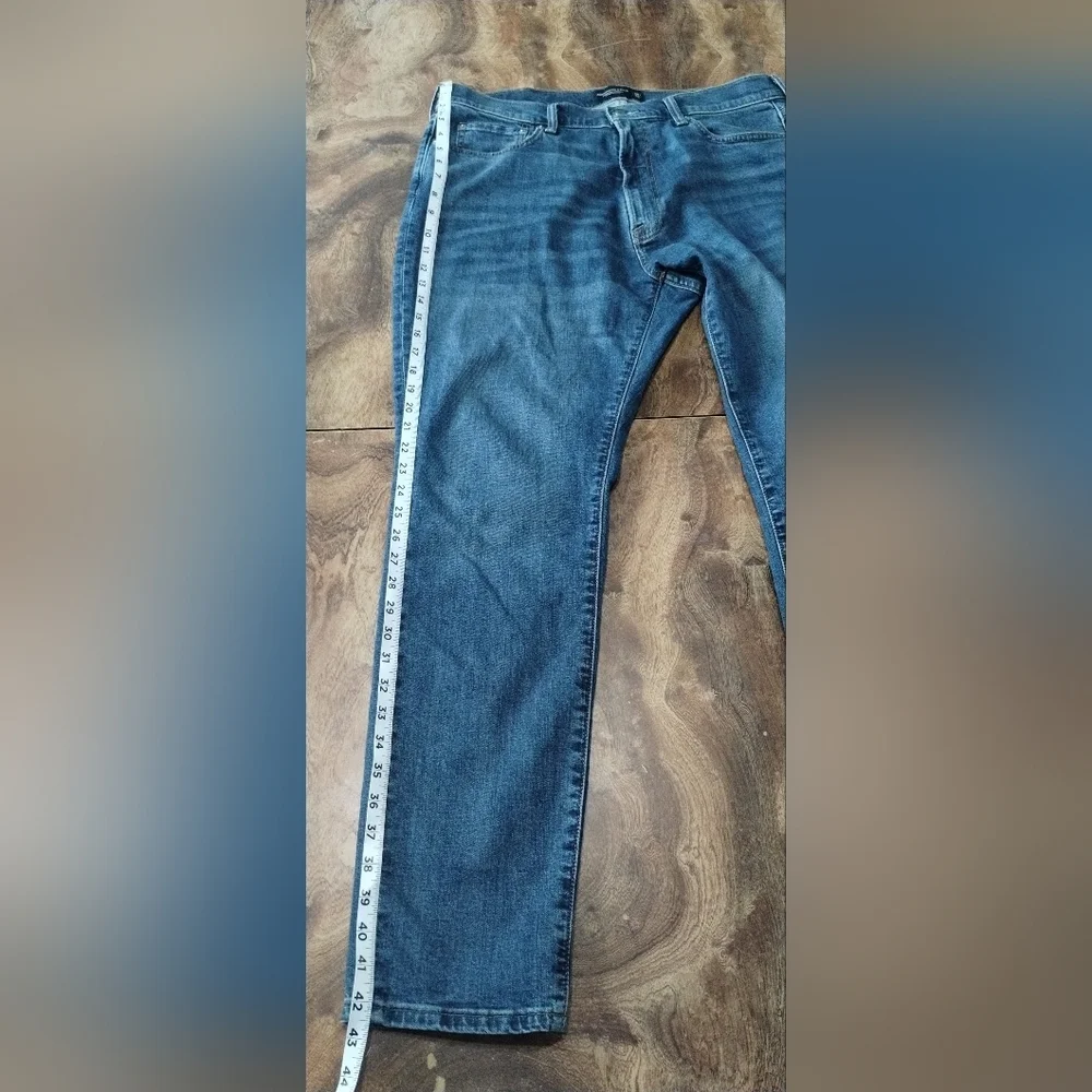 Abercrombie & Fitch  Blue Athletic Slim Jeans